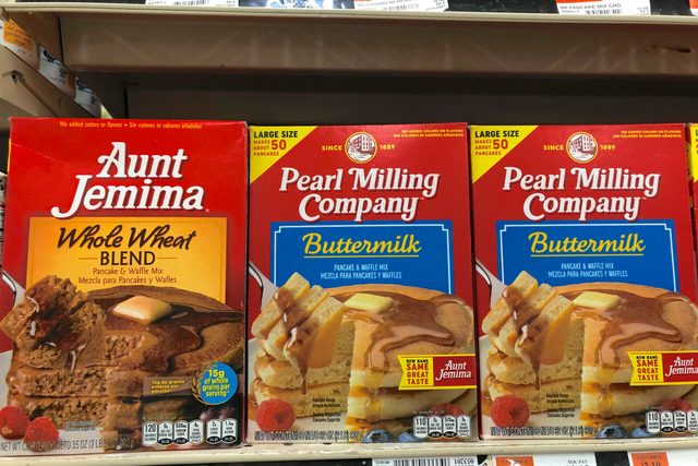 Aunt Jemima Logo Updated To Pearl Milling Company, Quaker Oats Stated Old Logo Was Based On A Racial Stereotype